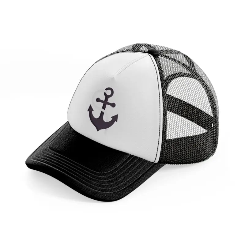 anchor-black-and-white-trucker-hat