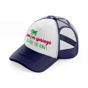 palm springs before the rings-navy-blue-and-white-trucker-hat