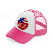 Ultra Maga neon-pink Trucker Hat