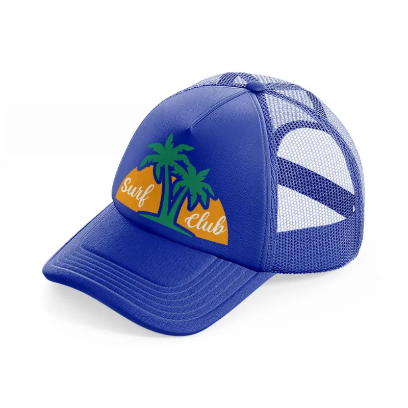 surf club-blue-trucker-hat