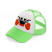 cleveland browns minimalistic-lime-green-trucker-hat
