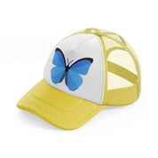 051-butterfly-30-yellow-trucker-hat