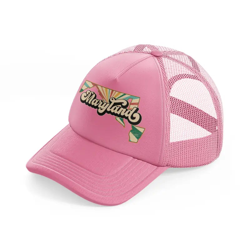 maryland-pink-trucker-hat