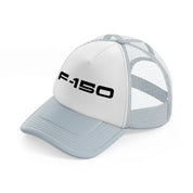 f 150 grey trucker hat