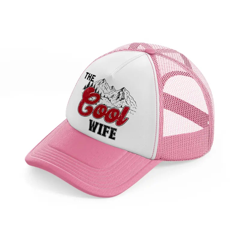 mama 177-pink-and-white-trucker-hat