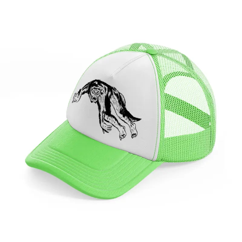 warewolf-lime-green-trucker-hat