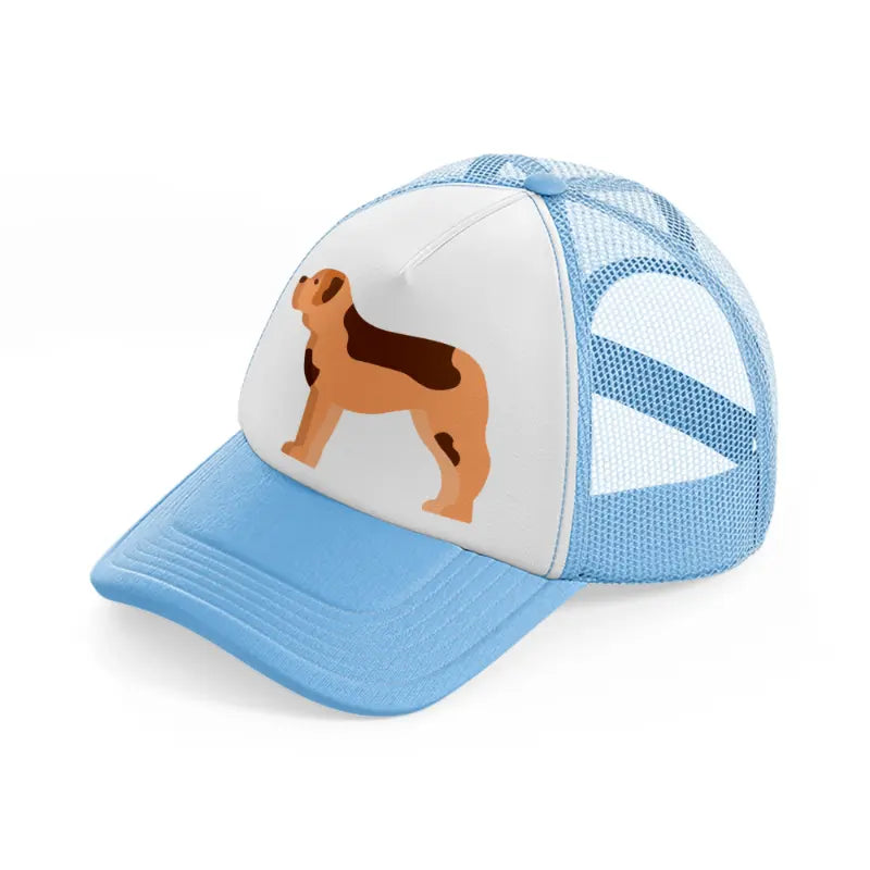 025 saint bernard sky blue trucker hat