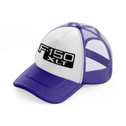 f.150 xlt purple trucker hat