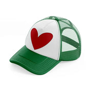 groovy elements 70 green and white trucker hat