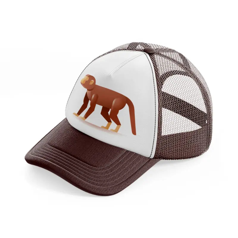 015-monkey-brown-trucker-hat