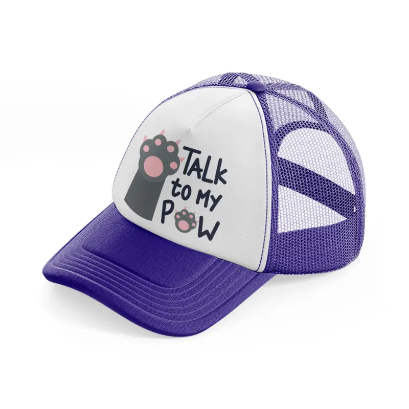 cat (2)-purple-trucker-hat