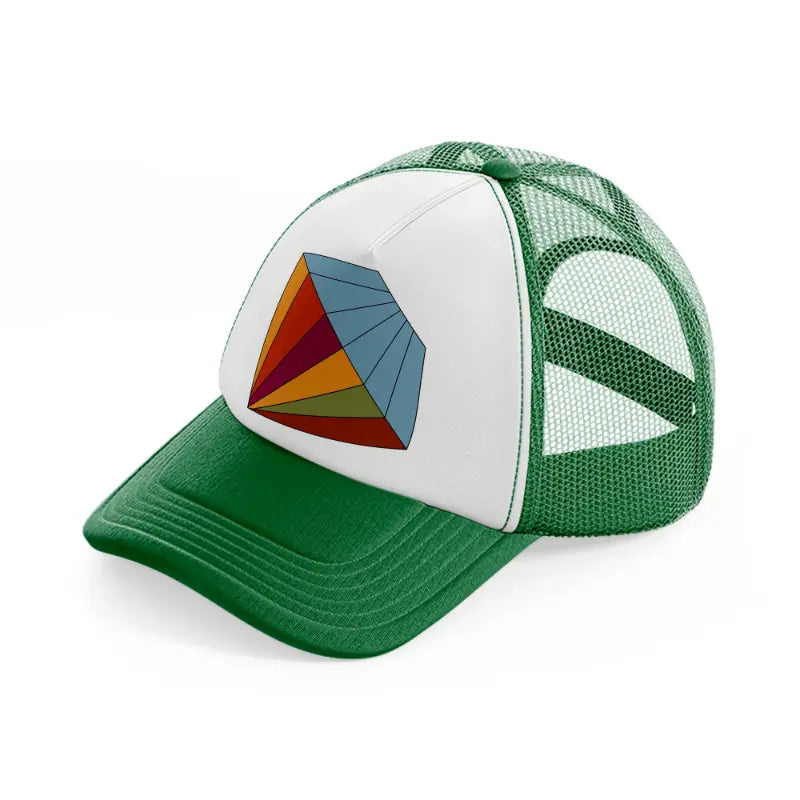 groovy elements-42-green-and-white-trucker-hat