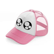 eyes-pink-and-white-trucker-hat