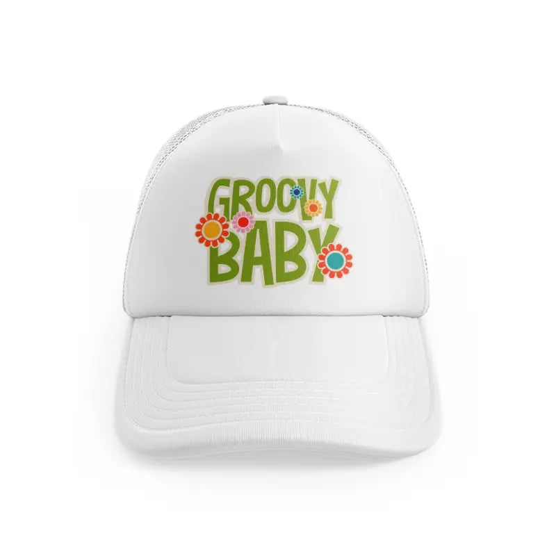 groovy-love-sentiments-gs-10-white-trucker-hat