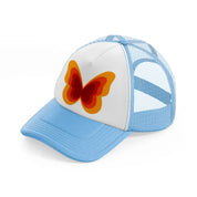 groovy 60s retro clipart transparent 35 sky blue trucker hat