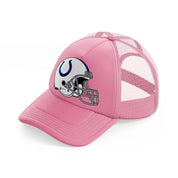 indianapolis colts helmet-pink-trucker-hat
