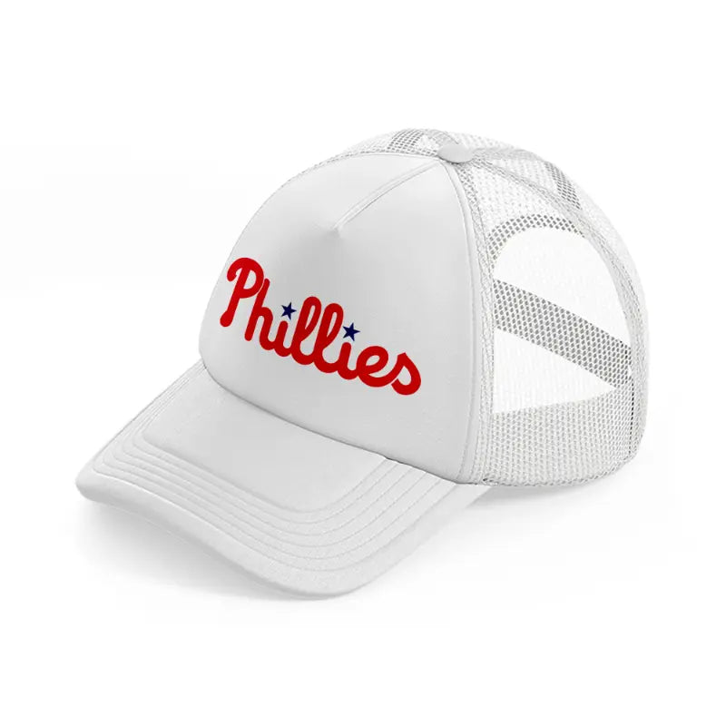 philadelphia phillies-white-trucker-hat