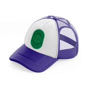 icon17 purple trucker hat