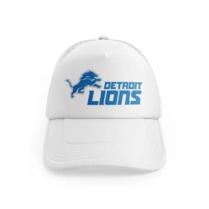 Detroit Lions Shorter Logowhitefront-view