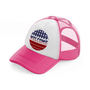 welcome-01-neon-pink-trucker-hat