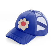 floral elements-44-blue-trucker-hat