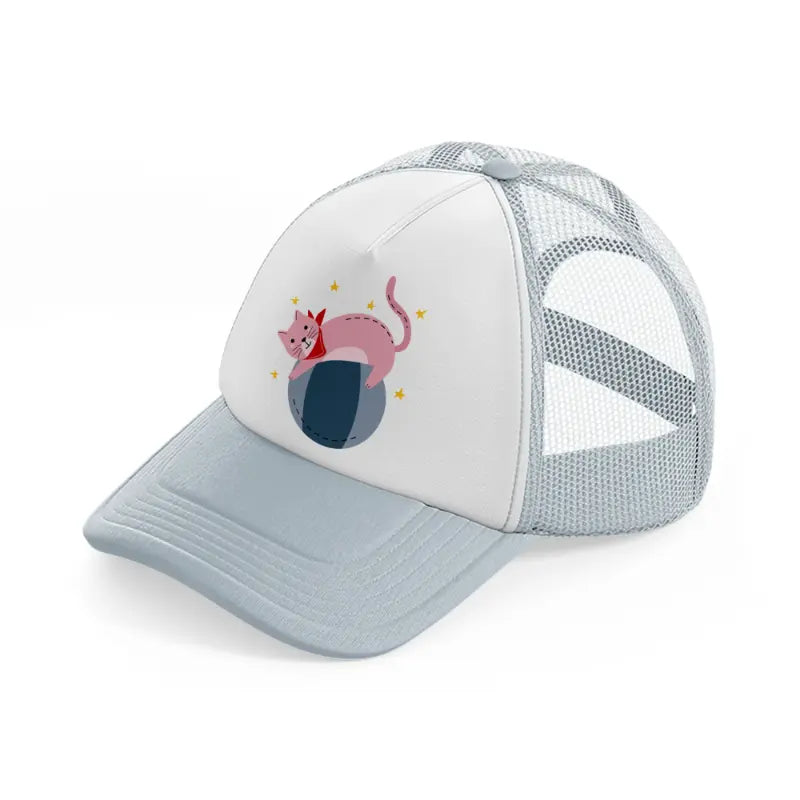 019-ball-grey-trucker-hat