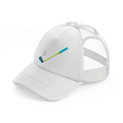golf stick blue-white-trucker-hat