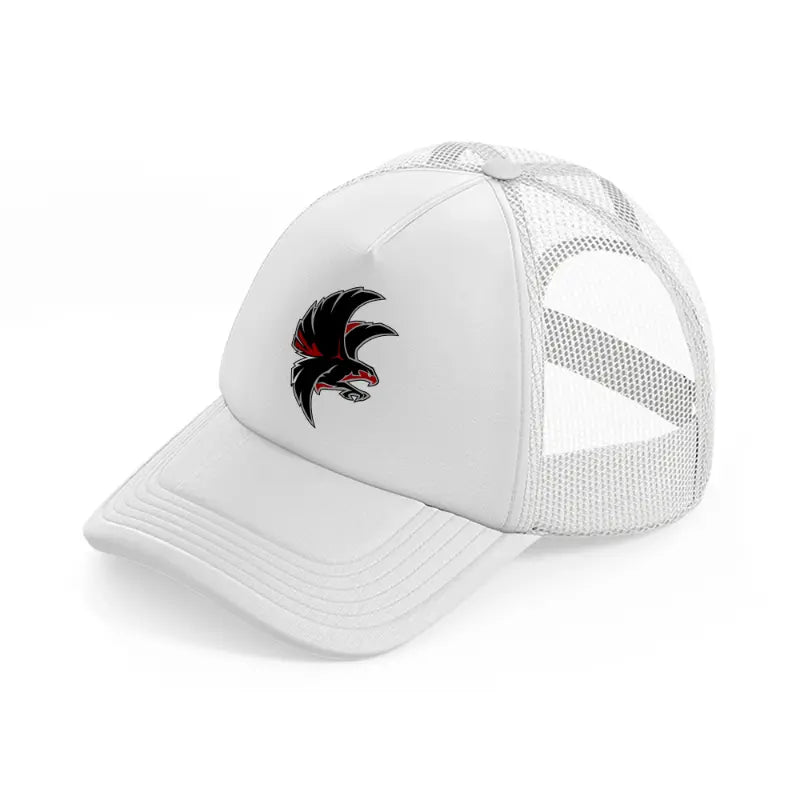 falcons logo-white-trucker-hat