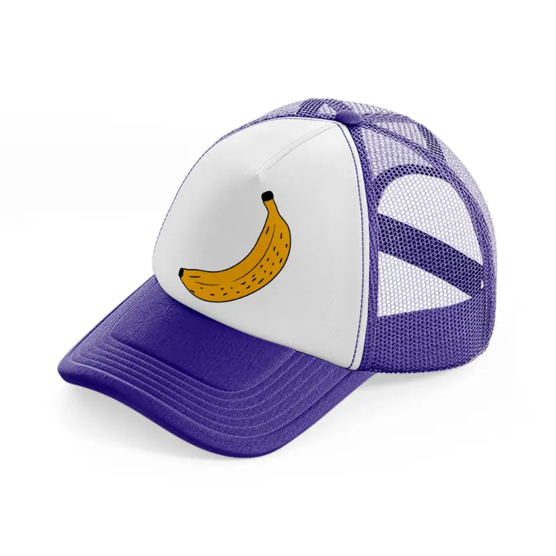 retro elements 43 purple trucker hat