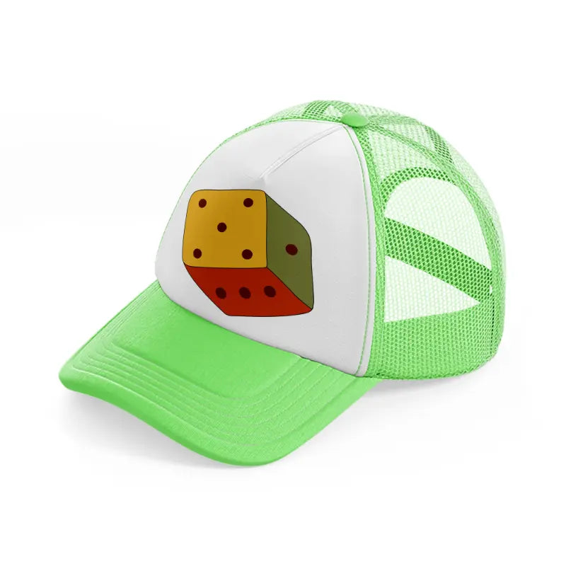 groovy elements-56-lime-green-trucker-hat