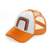 groovy shapes-02-orange-trucker-hat