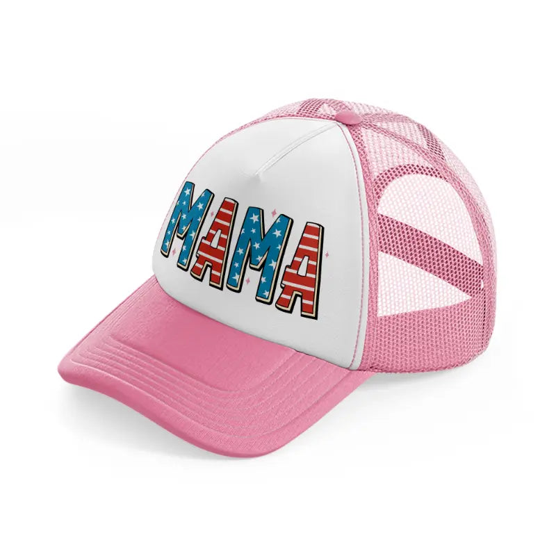 mama-pink-and-white-trucker-hat