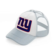 new york giants grey trucker hat