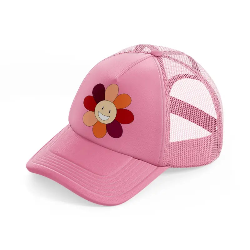 floral elements-18-pink-trucker-hat