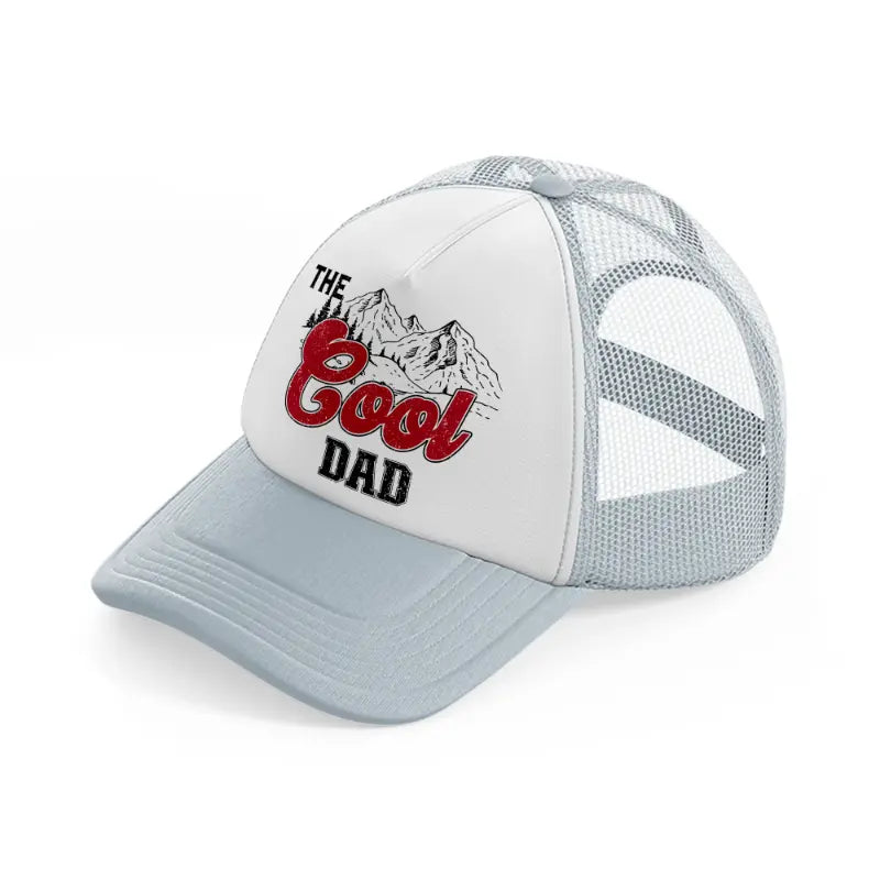 the cool dad-grey-trucker-hat