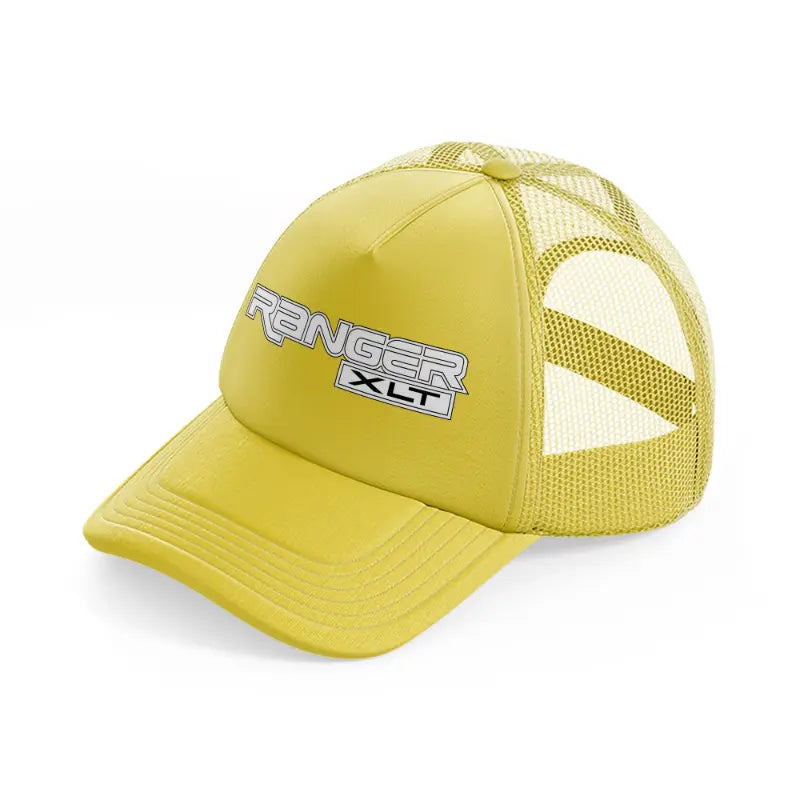 ranger xlt gold trucker hat