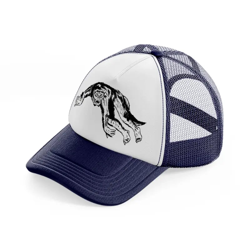 warewolf-navy-blue-and-white-trucker-hat