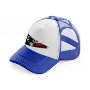 new england patriots flag-blue-and-white-trucker-hat