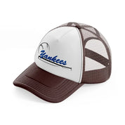 newyork yankees classic-brown-trucker-hat