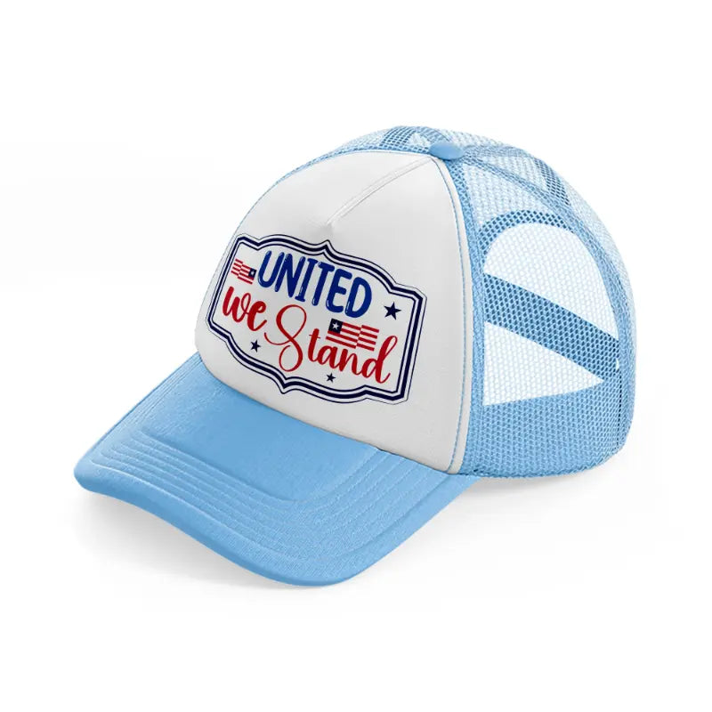 united we stand-01-sky-blue-trucker-hat
