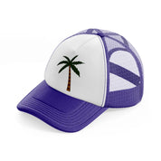 retro elements 23 purple trucker hat