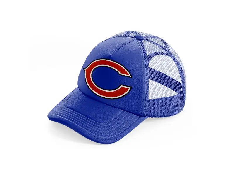 c from chicago bears-blue-trucker-hat