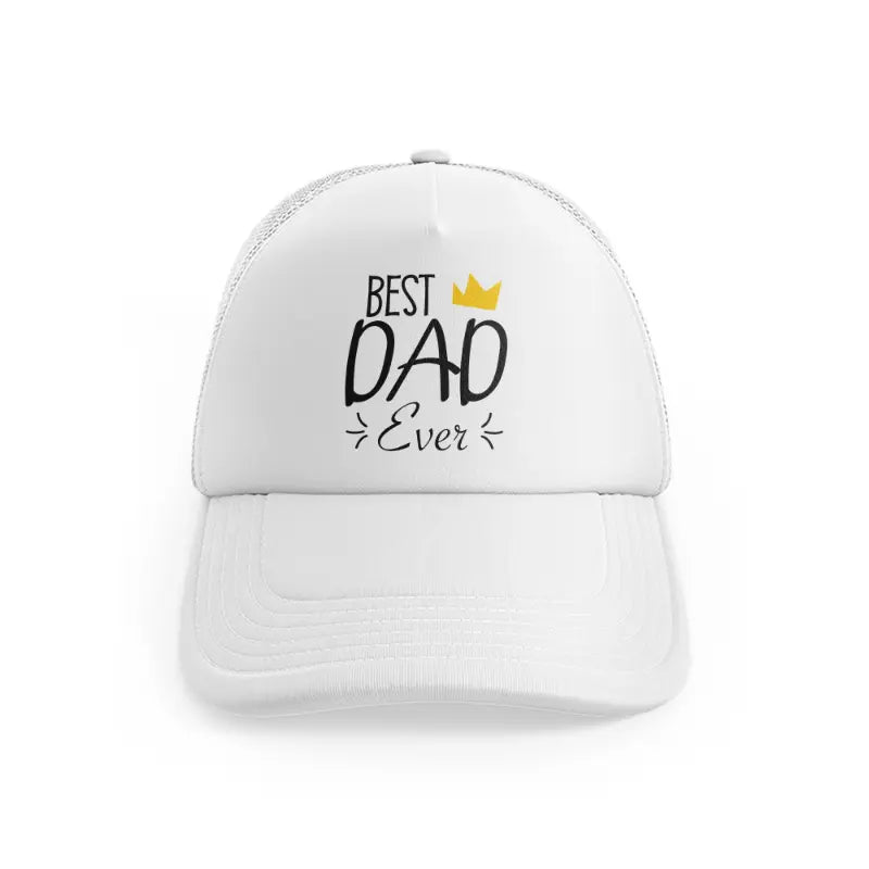 Best Dad Ever Crownwhitefront-view
