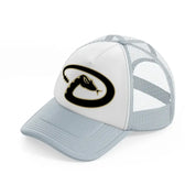 arizona diamondbacks minimalist-grey-trucker-hat