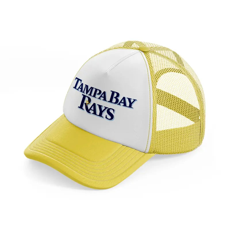 tampa bay rays-yellow-trucker-hat