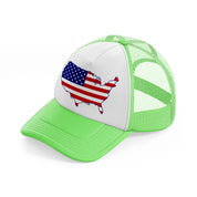4th july svg map-01-lime-green-trucker-hat
