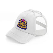 hey sugar white trucker hat