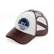 fishermen-brown-trucker-hat