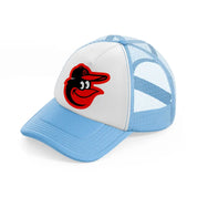 baltimore orioles-sky-blue-trucker-hat
