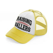 raising ballers-yellow-trucker-hat